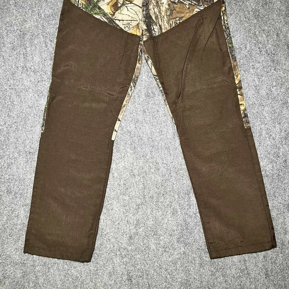 Wrangler Pro Grear‎ Brush Guard Realtree Canvas Camo Hunting Jeans Men 40x34